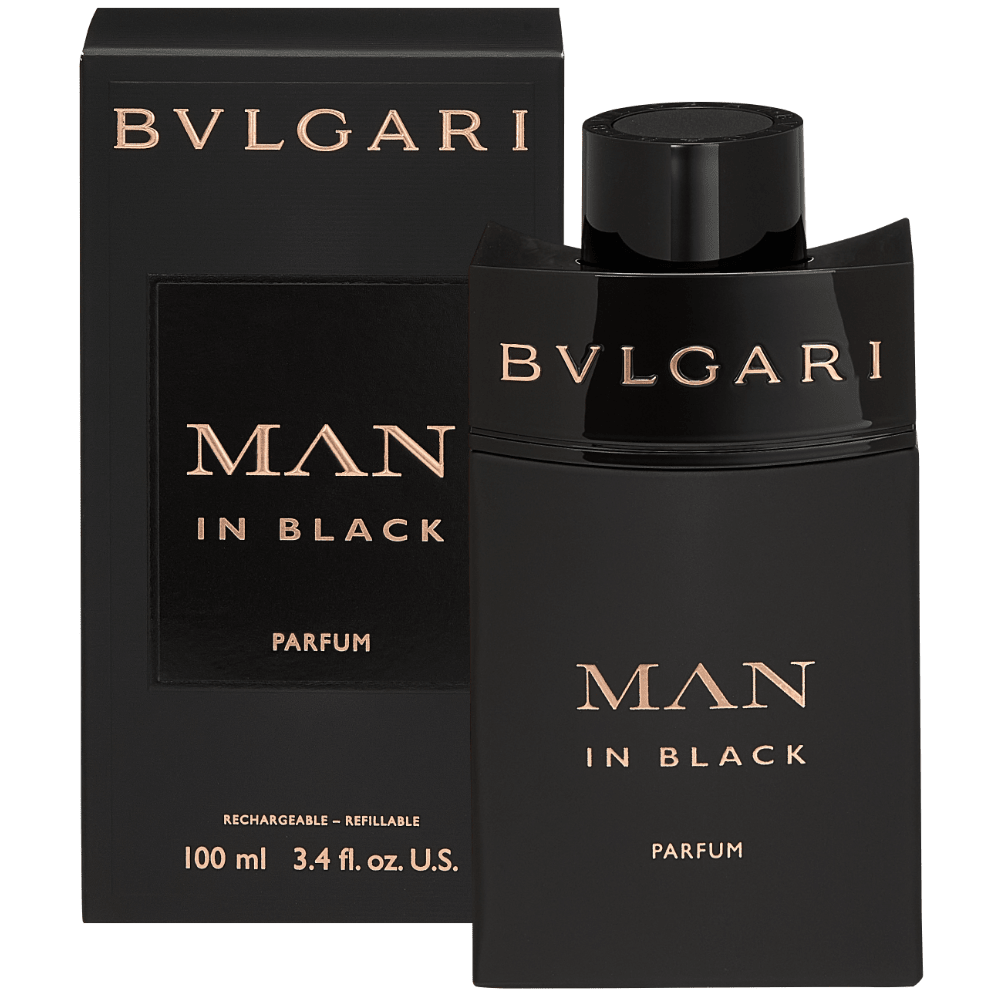 Bvlgari Man In Black Parfum Refillable 100ml - ambrea shop jo