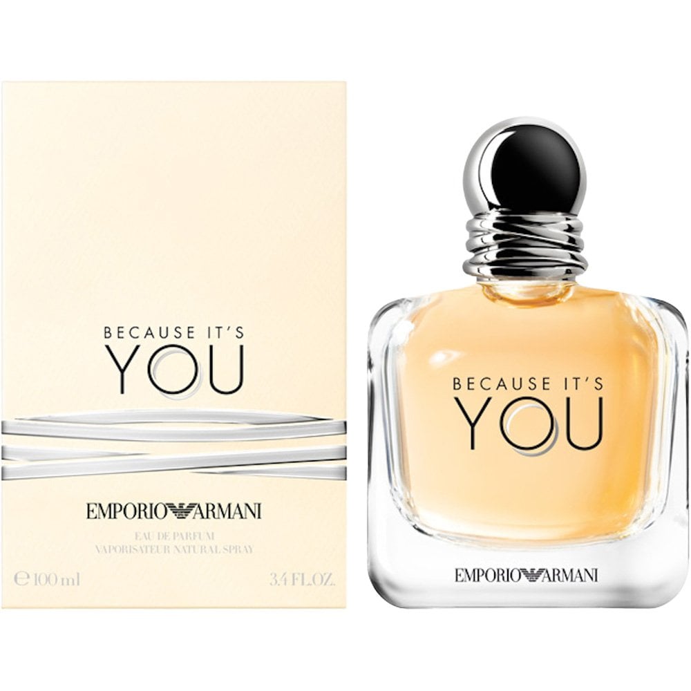 Emporio Armani Because It's You For Her Eau De Parfum 100ml - ambrea shop jo