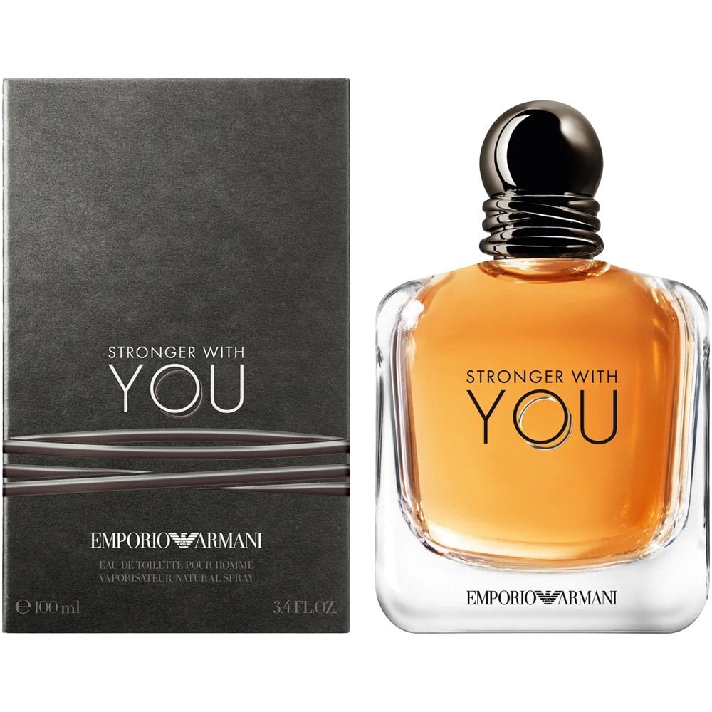 Emporio Armani Stronger With You For Him Eau De Toilette 100ml - ambrea shop jo
