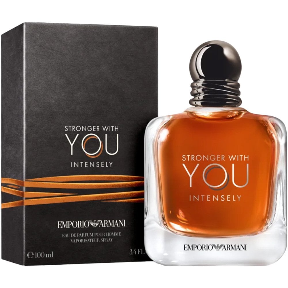 Emporio Armani Stronger With You Intensely Men's Eau De Parfum 100ml - ambrea shop jo