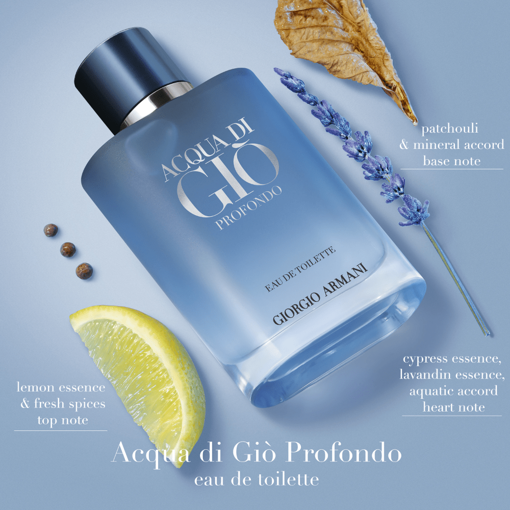 Giorgio Armani Acqua Di Gio Pour Homme Profondo Eau De Toilette 100ml - ambrea shop jo