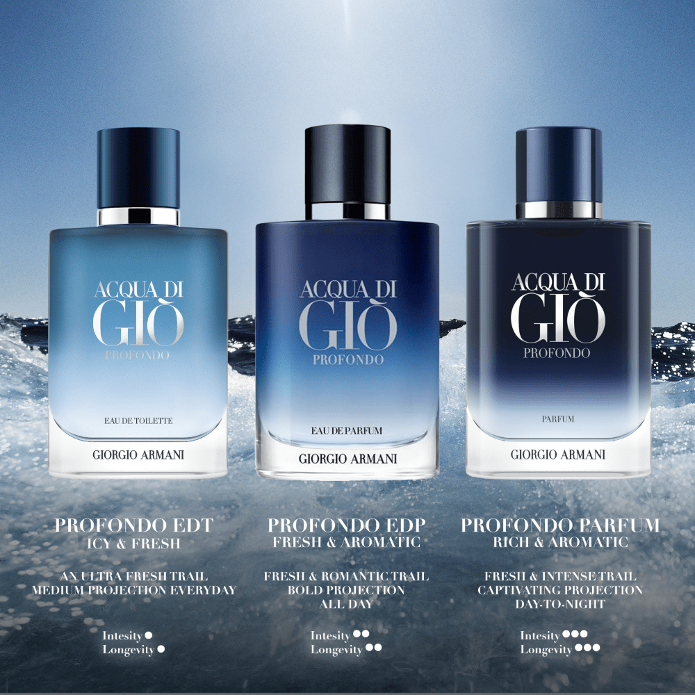 Giorgio Armani Acqua Di Gio Pour Homme Profondo Eau De Toilette 100ml - ambrea shop jo