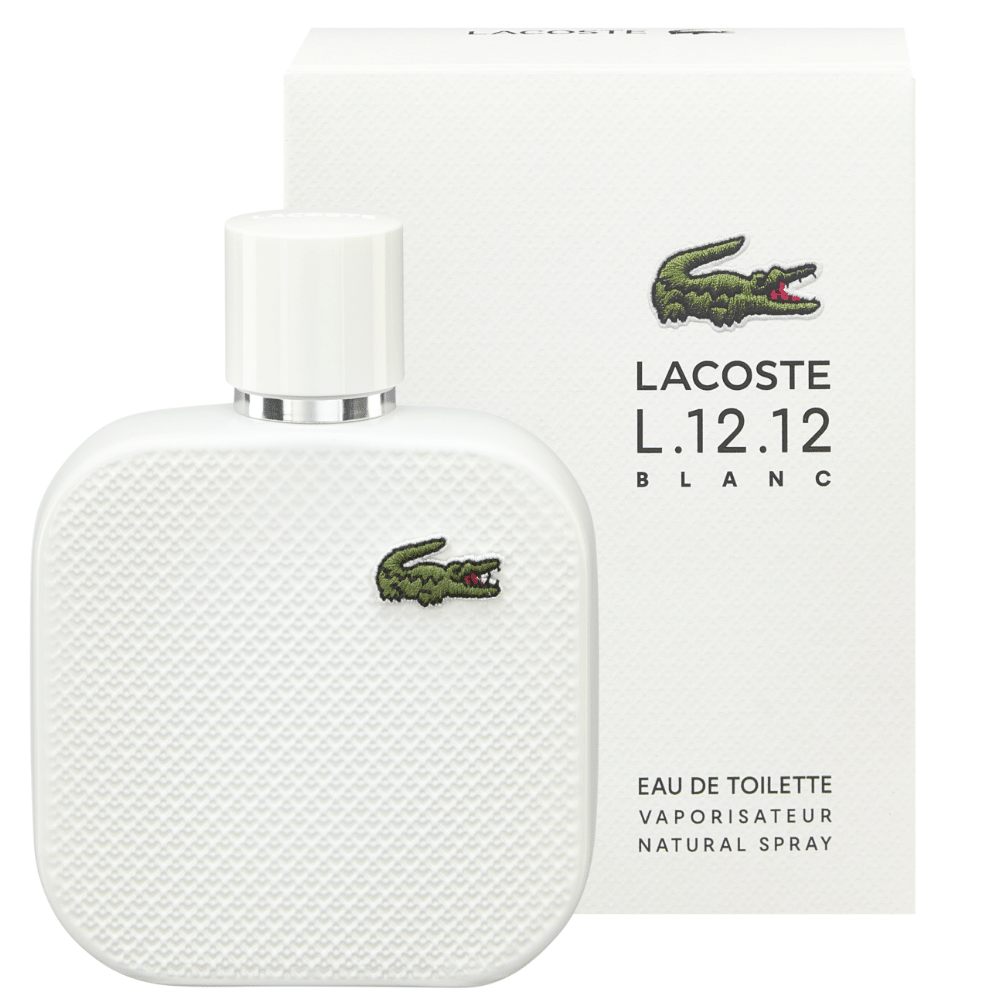Lacoste L.12.12 Blanc Men Eau De Toilette 100ml - ambrea shop jo