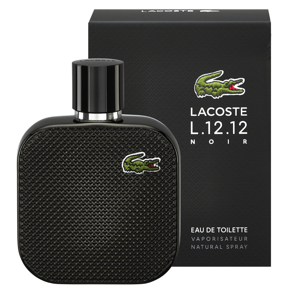 Lacoste L.12.12 Noir Men Eau De Toilette 100ml - ambrea shop jo