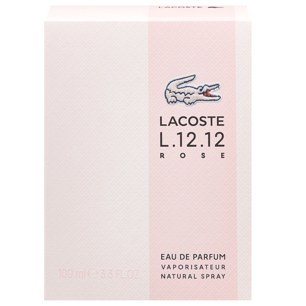 Lacoste L.12.12 Rose Women Eau De Parfum 100ml - ambrea shop jo