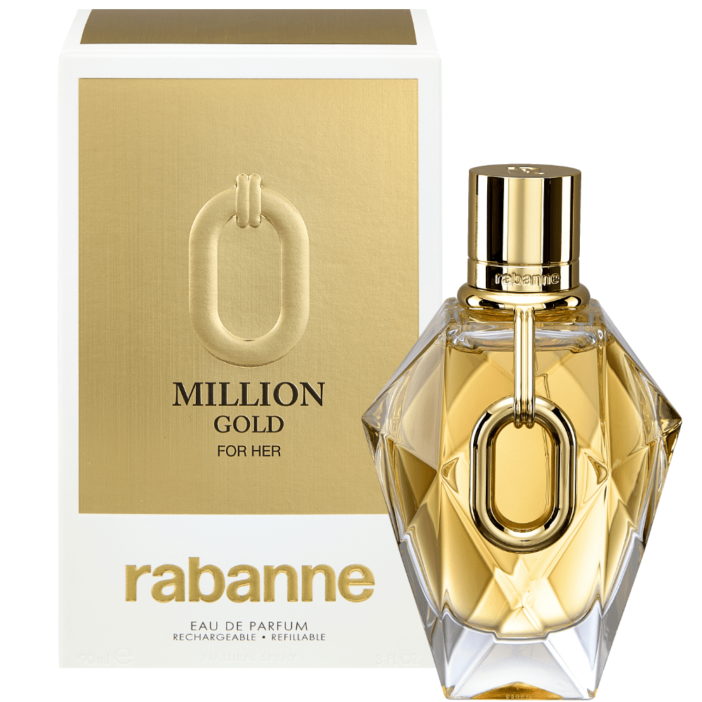 Paco Rabanne Million Gold For Her Eau De Parfum 90ml - ambrea shop jo
